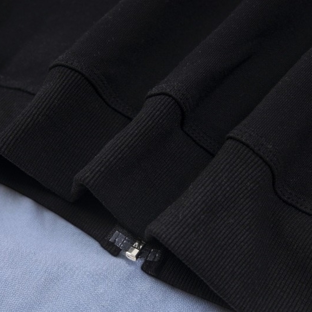 Stussy Black Hoodie with White Logo - Picture 4 of 10
